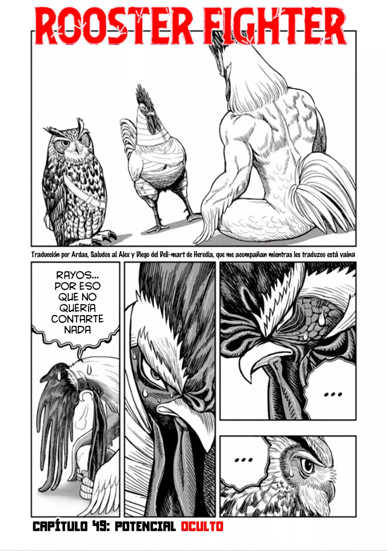 Read Rooster Fighter ES Manga Online