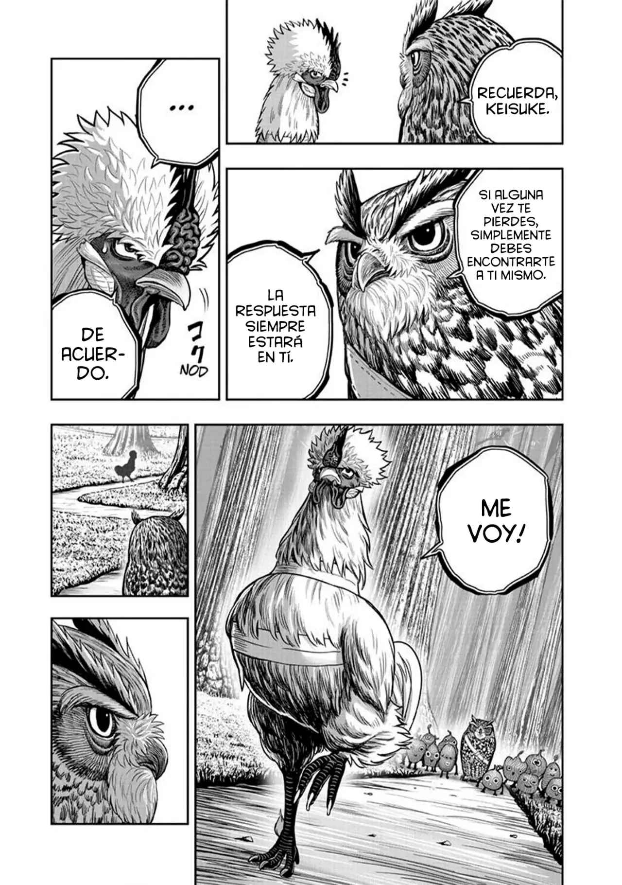 Read Rooster Fighter ES Manga Online