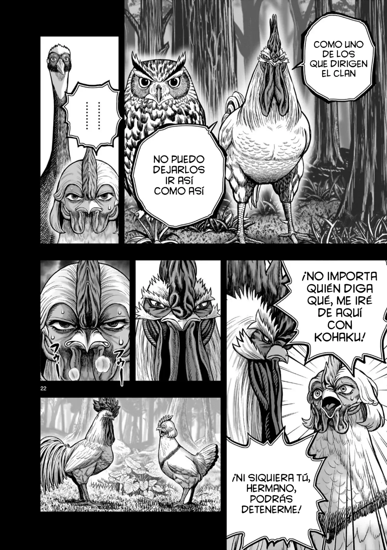 Read Rooster Fighter ES Manga Online