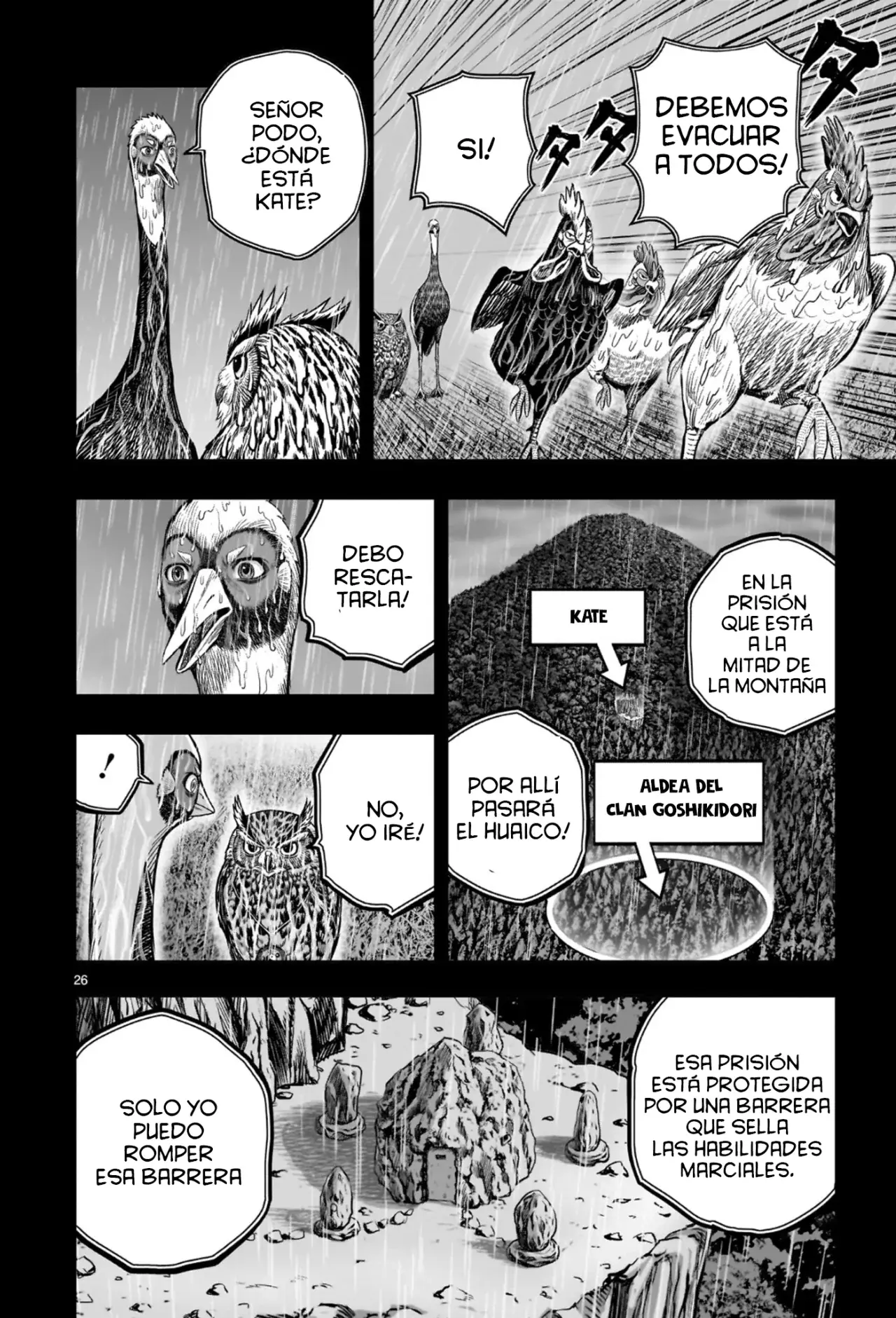 Read Rooster Fighter ES Manga Online