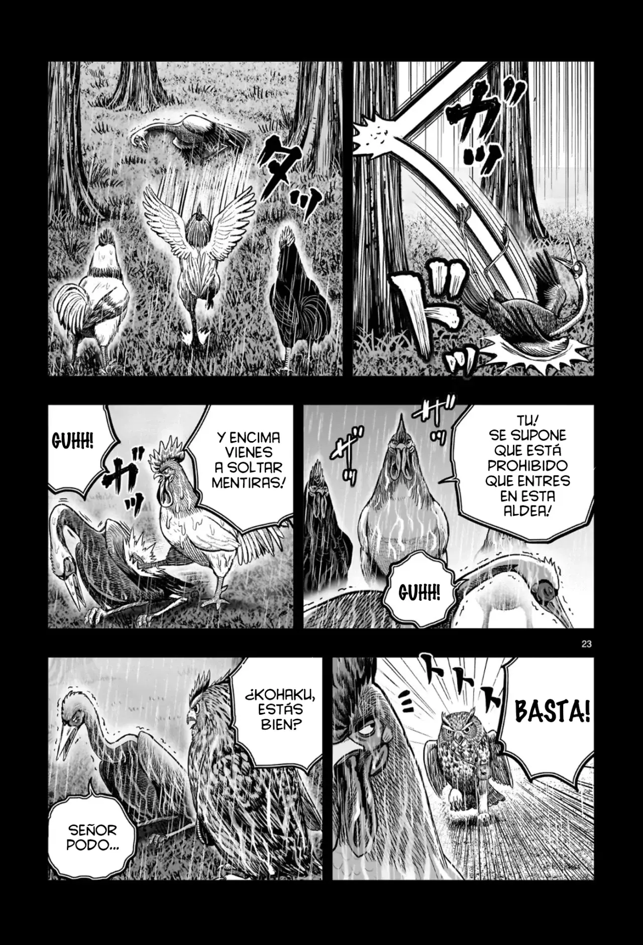 Read Rooster Fighter ES Manga Online