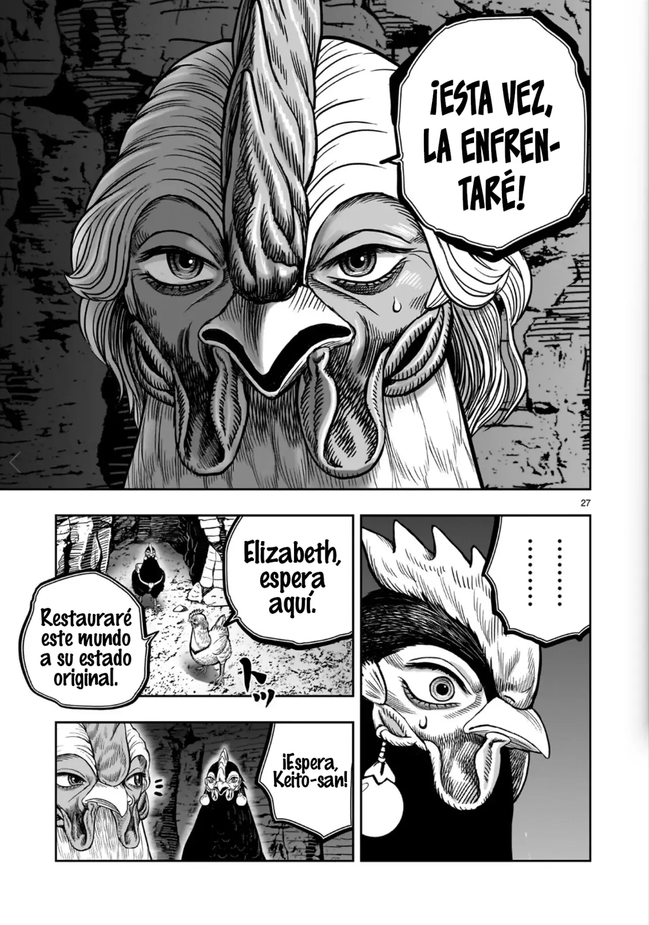 Read Rooster Fighter ES Manga Online