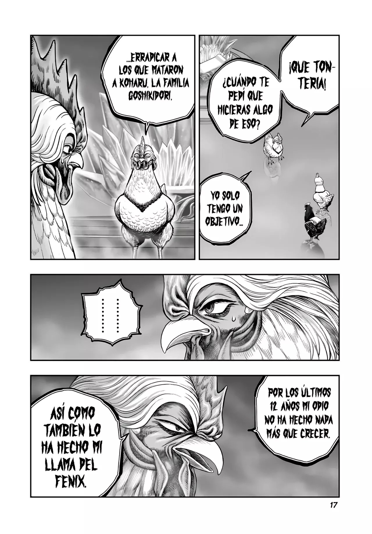 Read Rooster Fighter ES Manga Online
