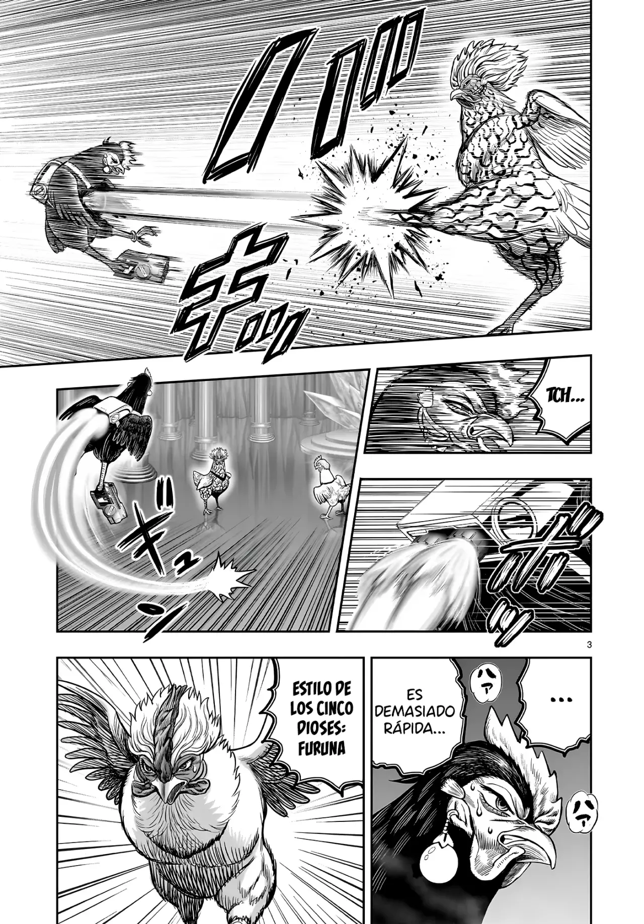 Read Rooster Fighter ES Manga Online
