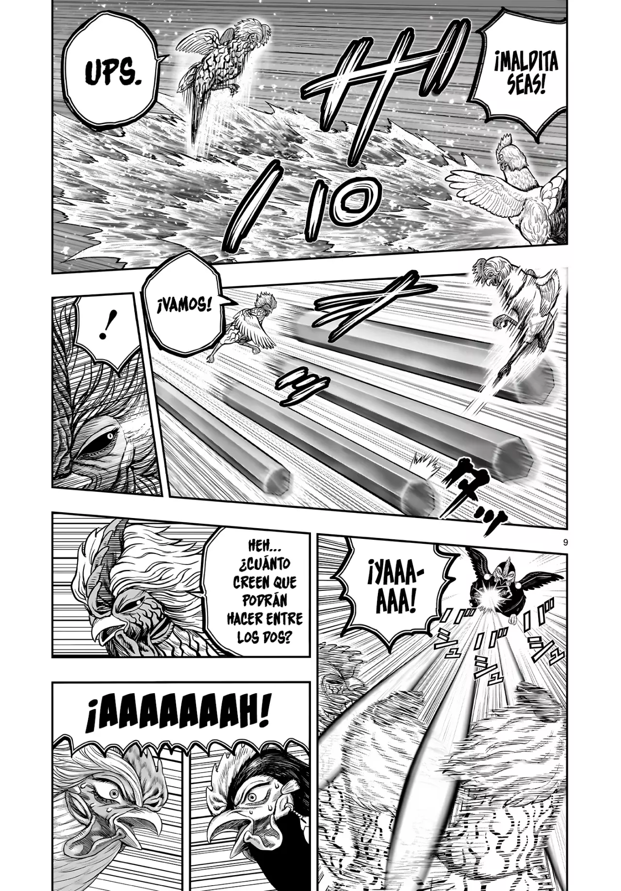 Read Rooster Fighter ES Manga Online