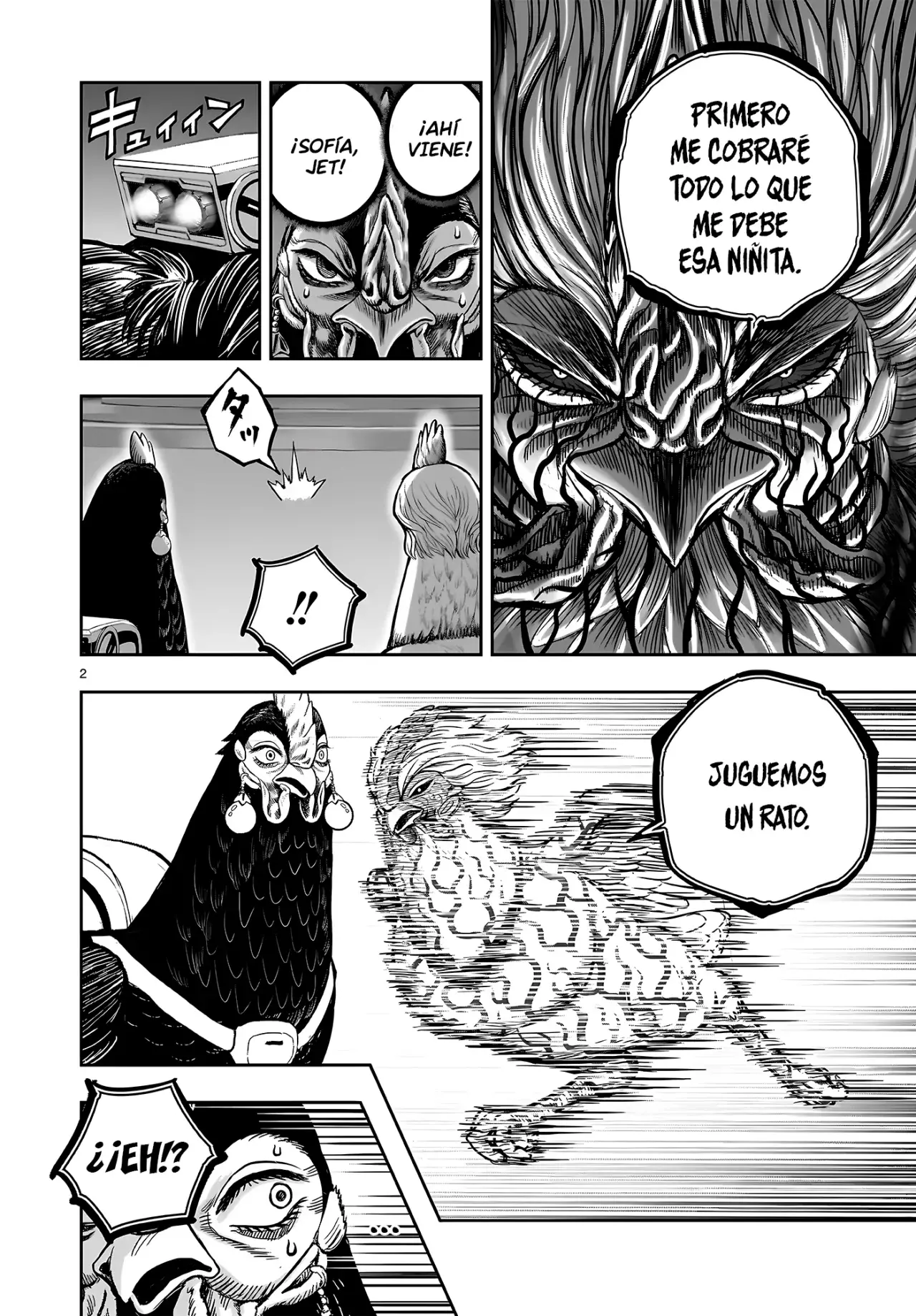 Read Rooster Fighter ES Manga Online
