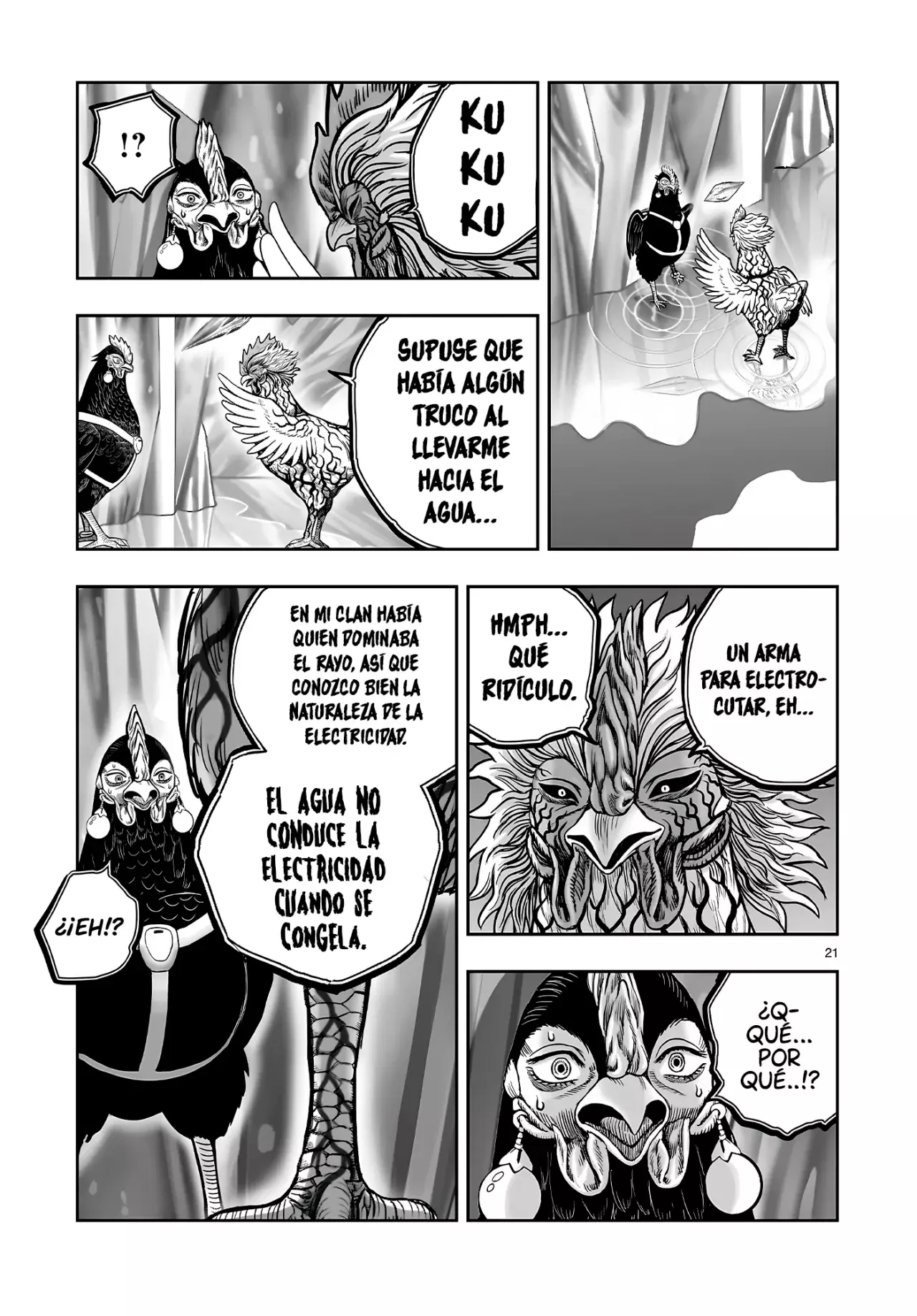 Read Rooster Fighter ES Manga Online