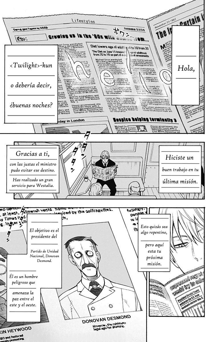 Read SPY X FAMILY ES Manga Online