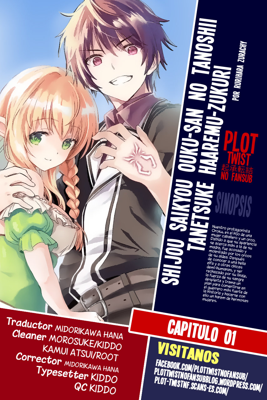 Read Shijou Saikyou Orc-san no Tanoshii Isekai Harem-zukuri ES Manga Online