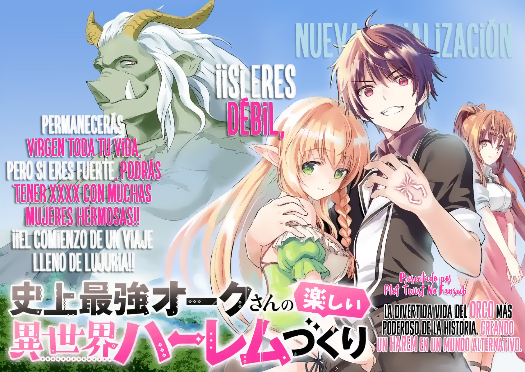 Read Shijou Saikyou Orc-san no Tanoshii Isekai Harem-zukuri ES Manga Online