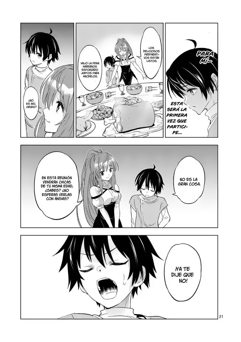 Read Shijou Saikyou Orc-san no Tanoshii Isekai Harem-zukuri ES Manga Online