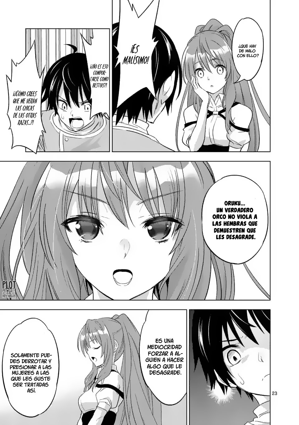 Read Shijou Saikyou Orc-san no Tanoshii Isekai Harem-zukuri ES Manga Online