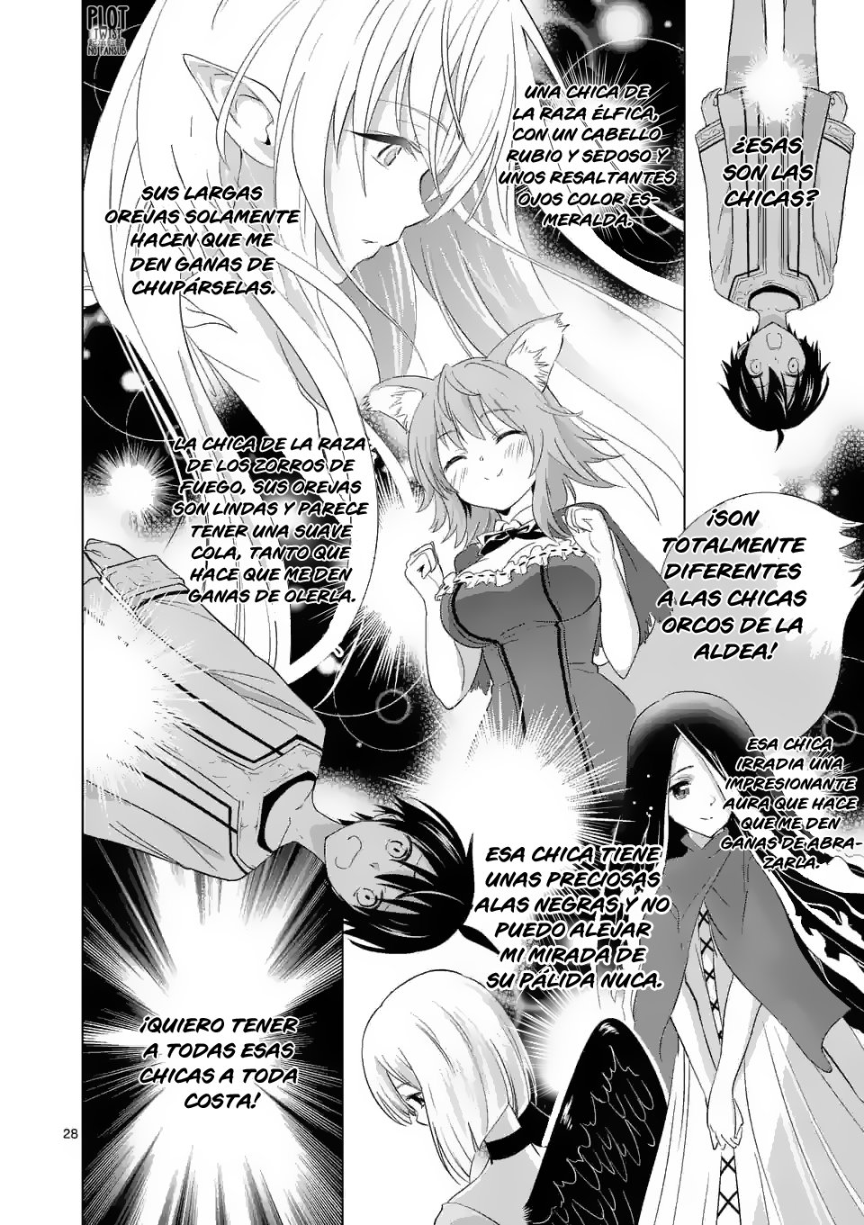Read Shijou Saikyou Orc-san no Tanoshii Isekai Harem-zukuri ES Manga Online