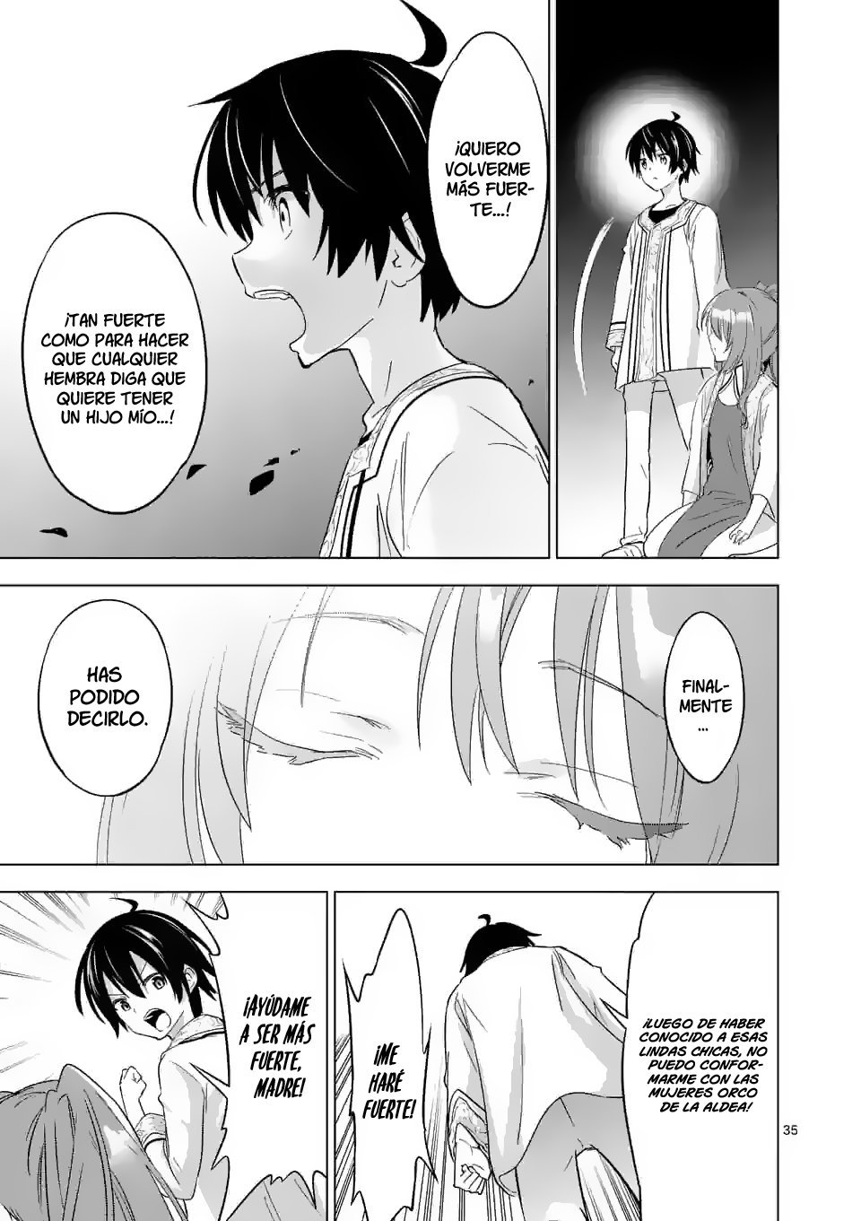 Read Shijou Saikyou Orc-san no Tanoshii Isekai Harem-zukuri ES Manga Online