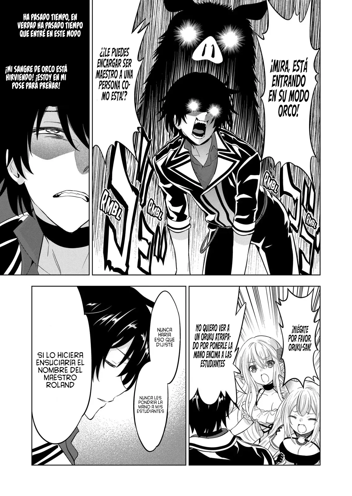 Read Shijou Saikyou Orc-san no Tanoshii Isekai Harem-zukuri ES Manga Online