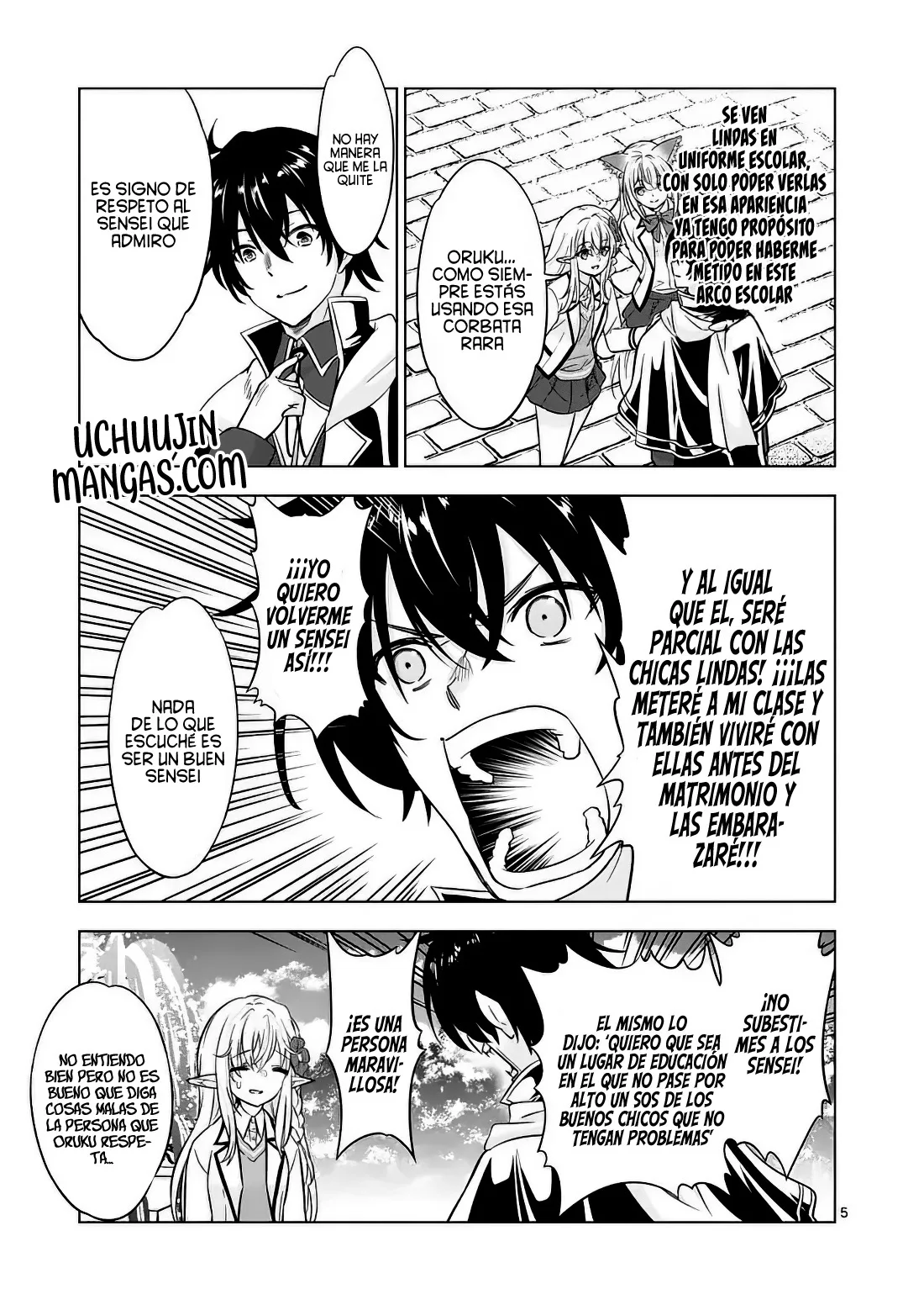 Read Shijou Saikyou Orc-san no Tanoshii Isekai Harem-zukuri ES Manga Online
