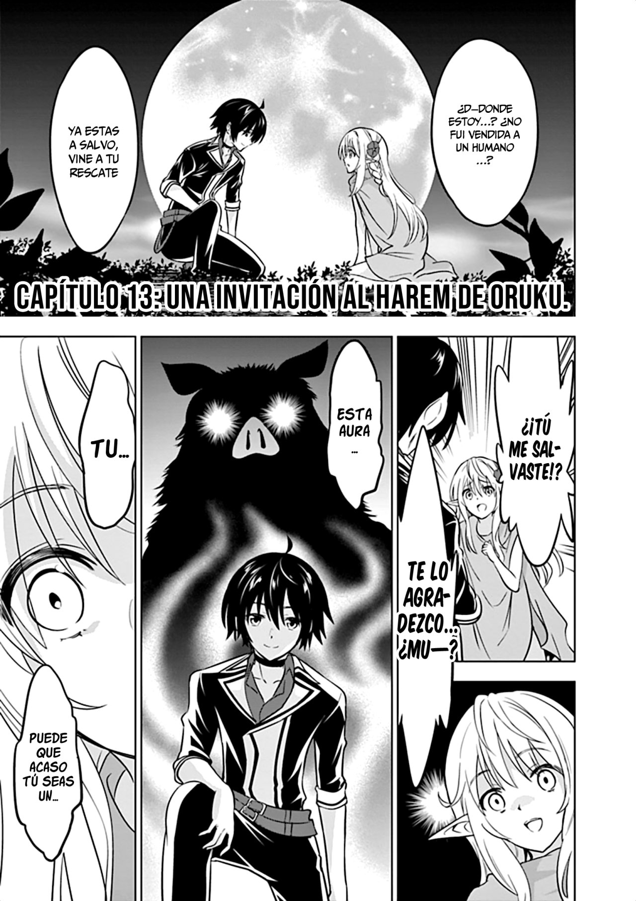 Read Shijou Saikyou Orc-san no Tanoshii Isekai Harem-zukuri ES Manga Online