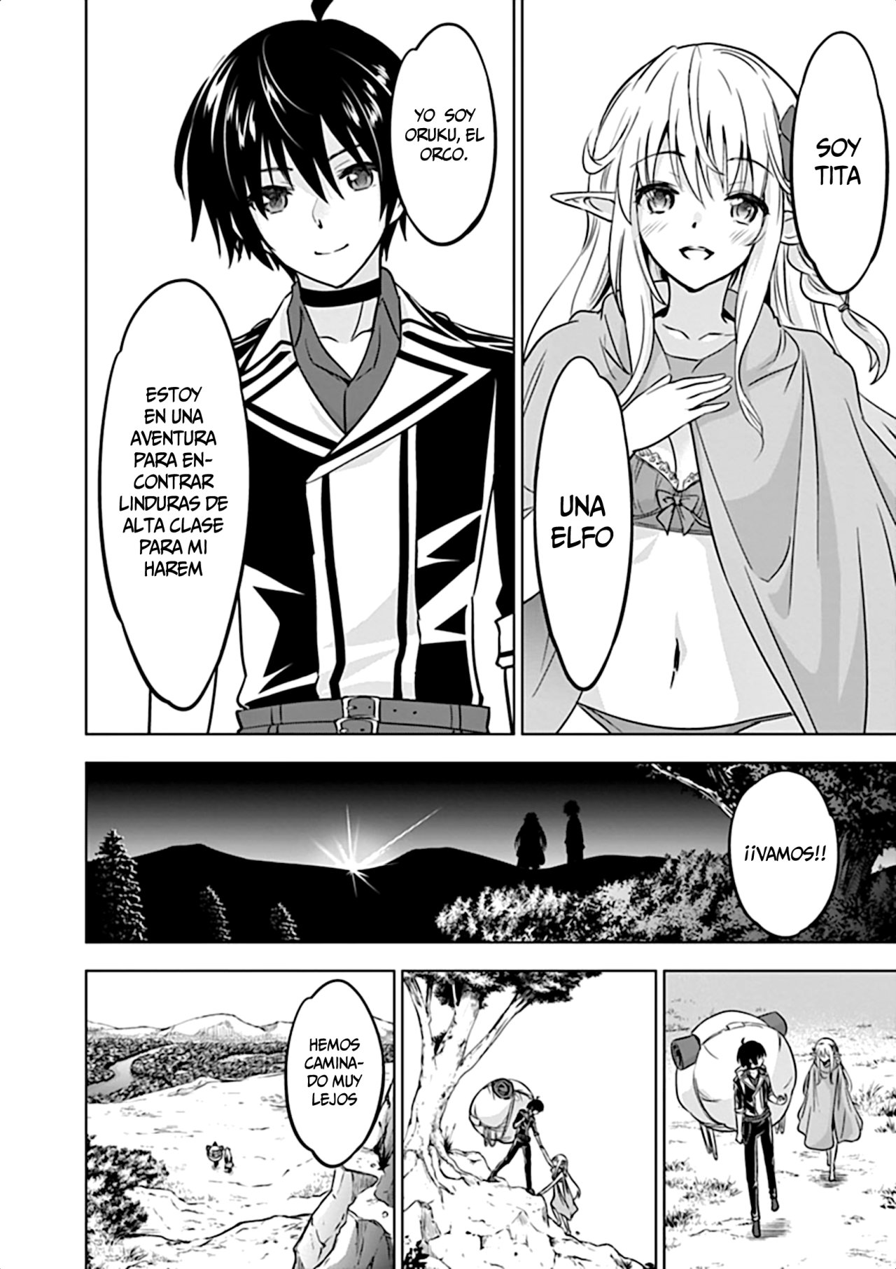 Read Shijou Saikyou Orc-san no Tanoshii Isekai Harem-zukuri ES Manga Online