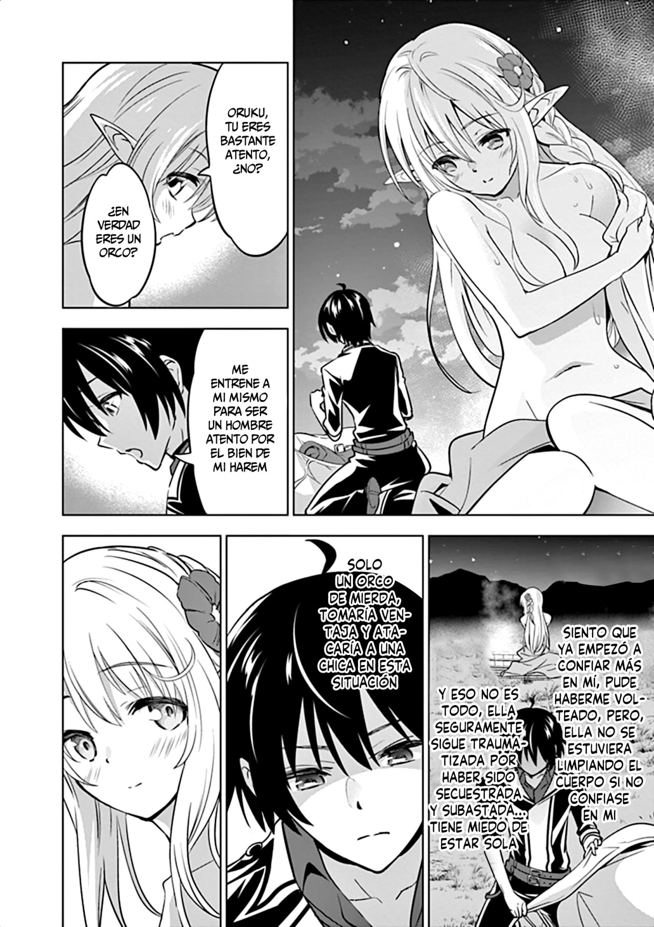Read Shijou Saikyou Orc-san no Tanoshii Isekai Harem-zukuri ES Manga Online