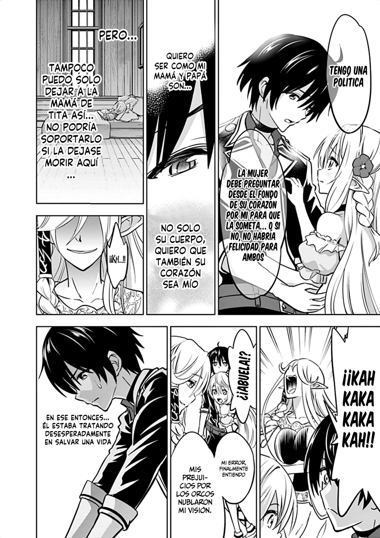 Read Shijou Saikyou Orc-san no Tanoshii Isekai Harem-zukuri ES Manga Online