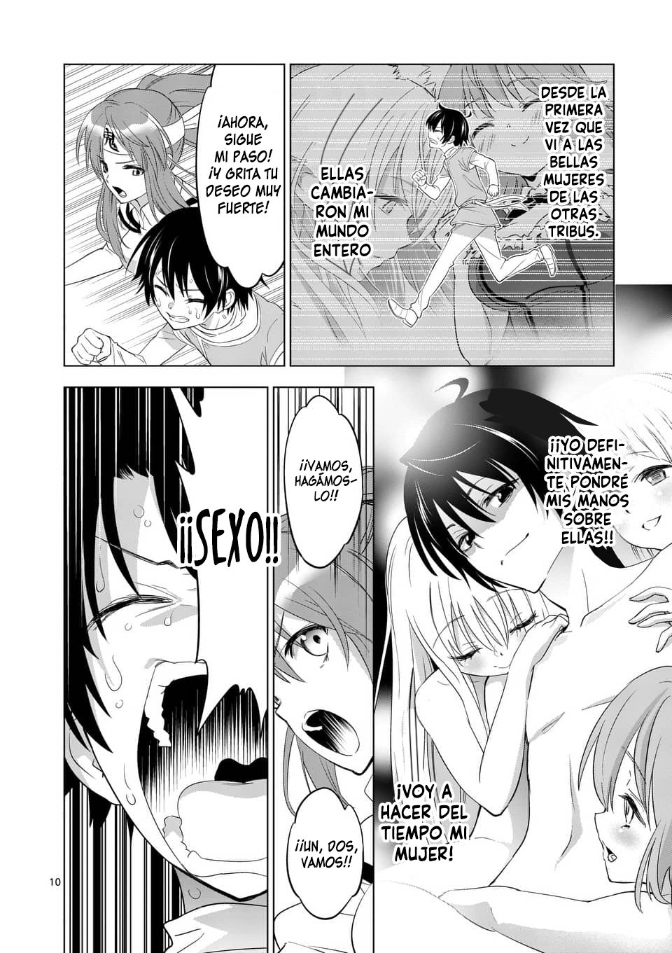 Read Shijou Saikyou Orc-san no Tanoshii Isekai Harem-zukuri ES Manga Online