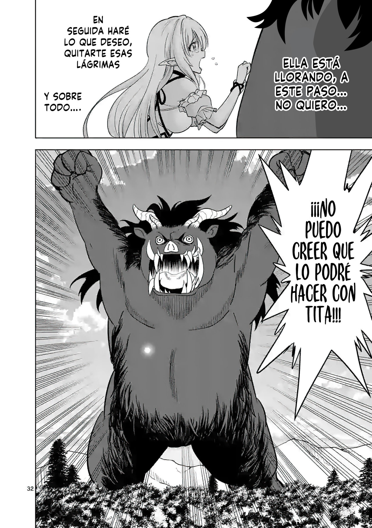 Read Shijou Saikyou Orc-san no Tanoshii Isekai Harem-zukuri ES Manga Online