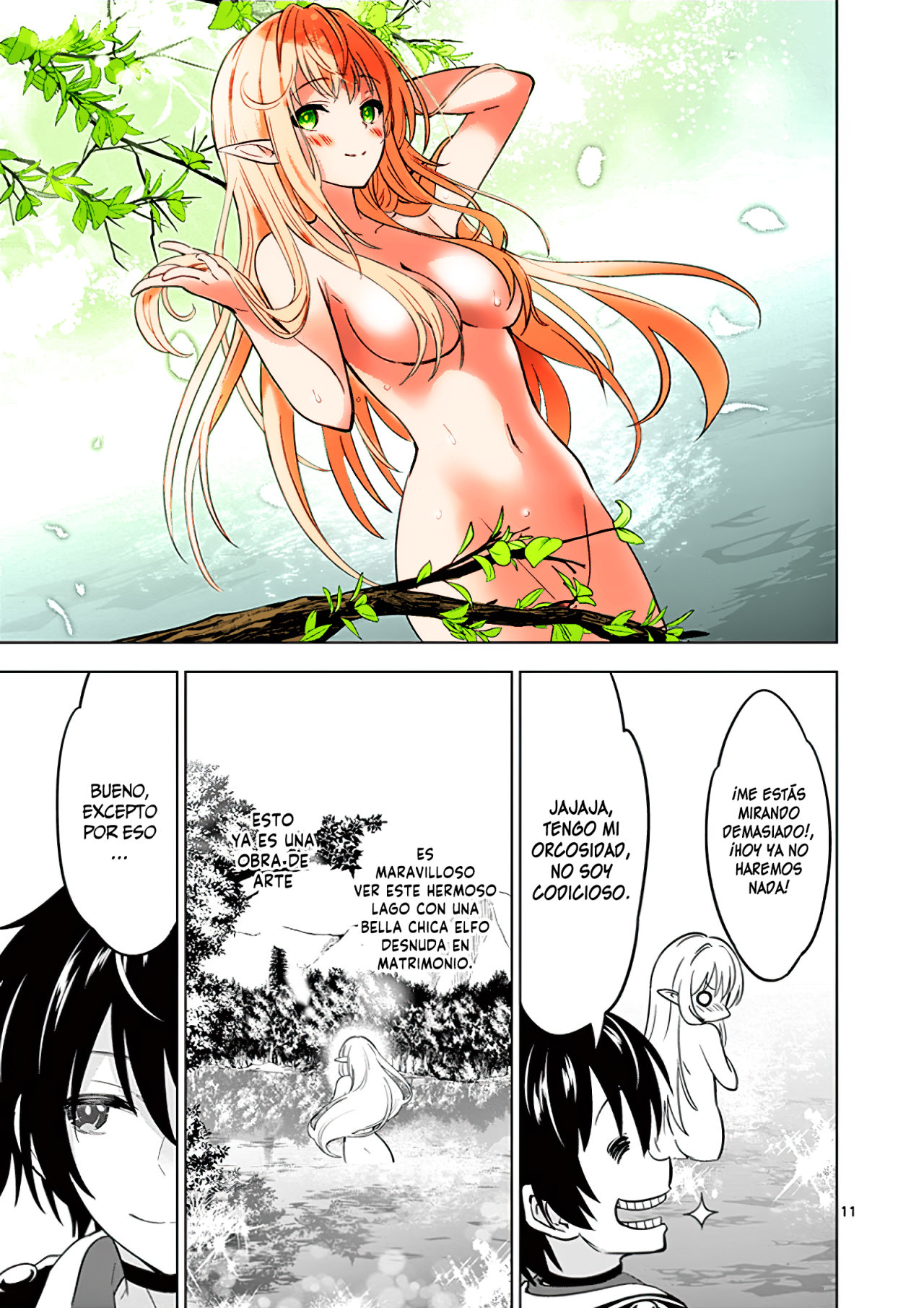 Read Shijou Saikyou Orc-san no Tanoshii Isekai Harem-zukuri ES Manga Online
