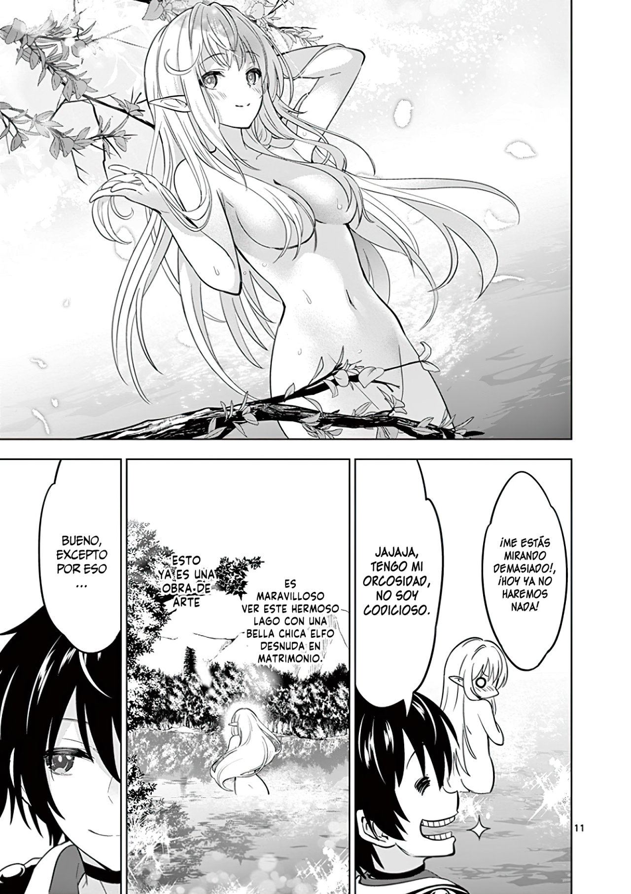 Read Shijou Saikyou Orc-san no Tanoshii Isekai Harem-zukuri ES Manga Online