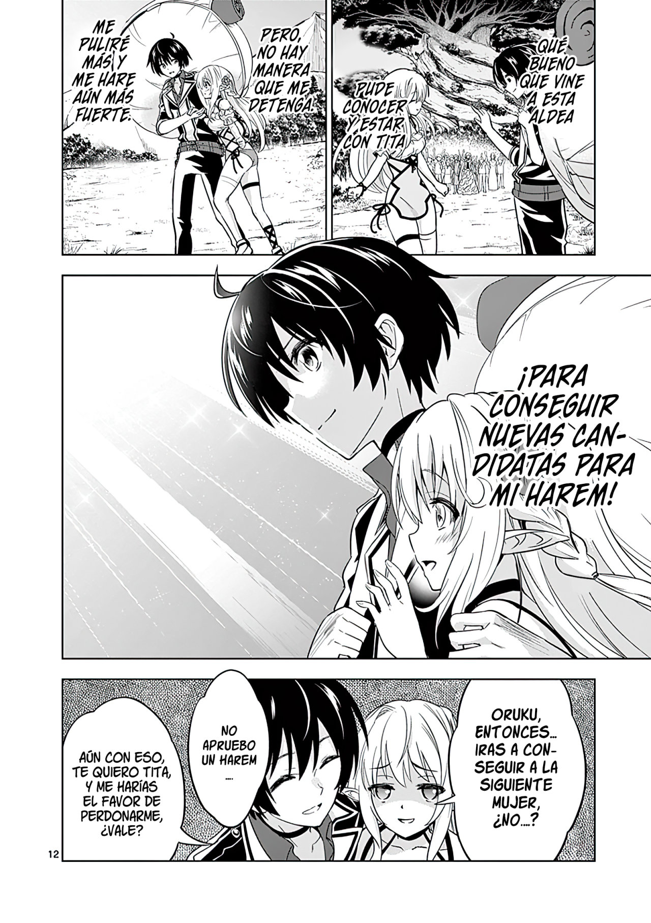 Read Shijou Saikyou Orc-san no Tanoshii Isekai Harem-zukuri ES Manga Online