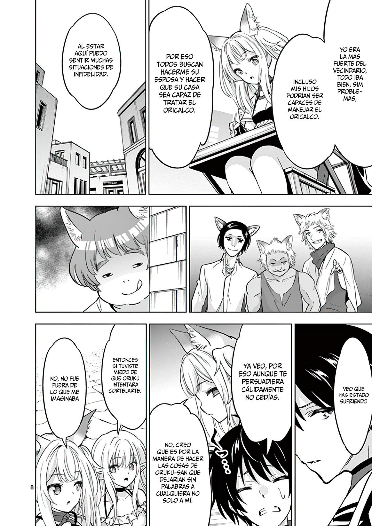 Read Shijou Saikyou Orc-san no Tanoshii Isekai Harem-zukuri ES Manga Online