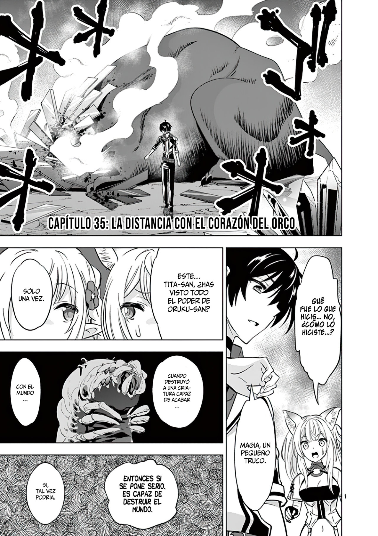 Read Shijou Saikyou Orc-san no Tanoshii Isekai Harem-zukuri ES Manga Online