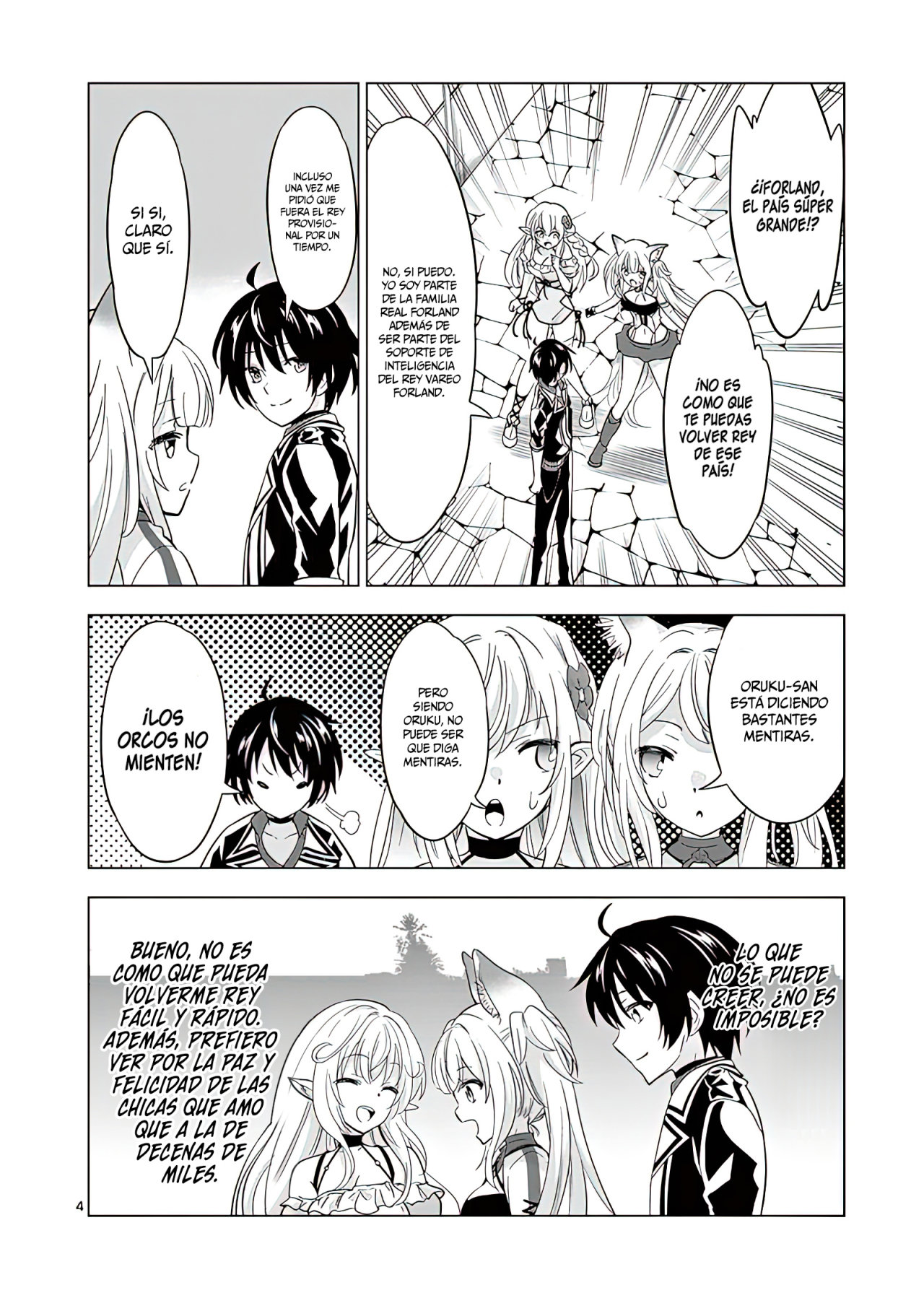 Read Shijou Saikyou Orc-san no Tanoshii Isekai Harem-zukuri ES Manga Online
