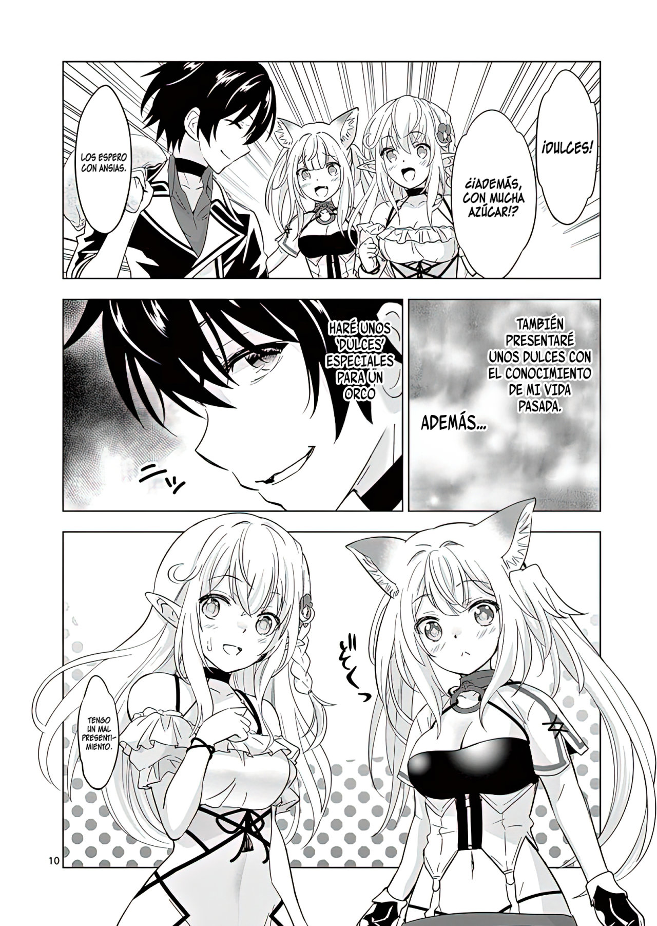 Read Shijou Saikyou Orc-san no Tanoshii Isekai Harem-zukuri ES Manga Online