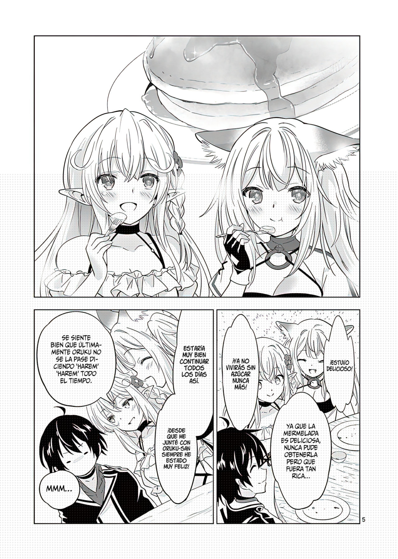 Read Shijou Saikyou Orc-san no Tanoshii Isekai Harem-zukuri ES Manga Online