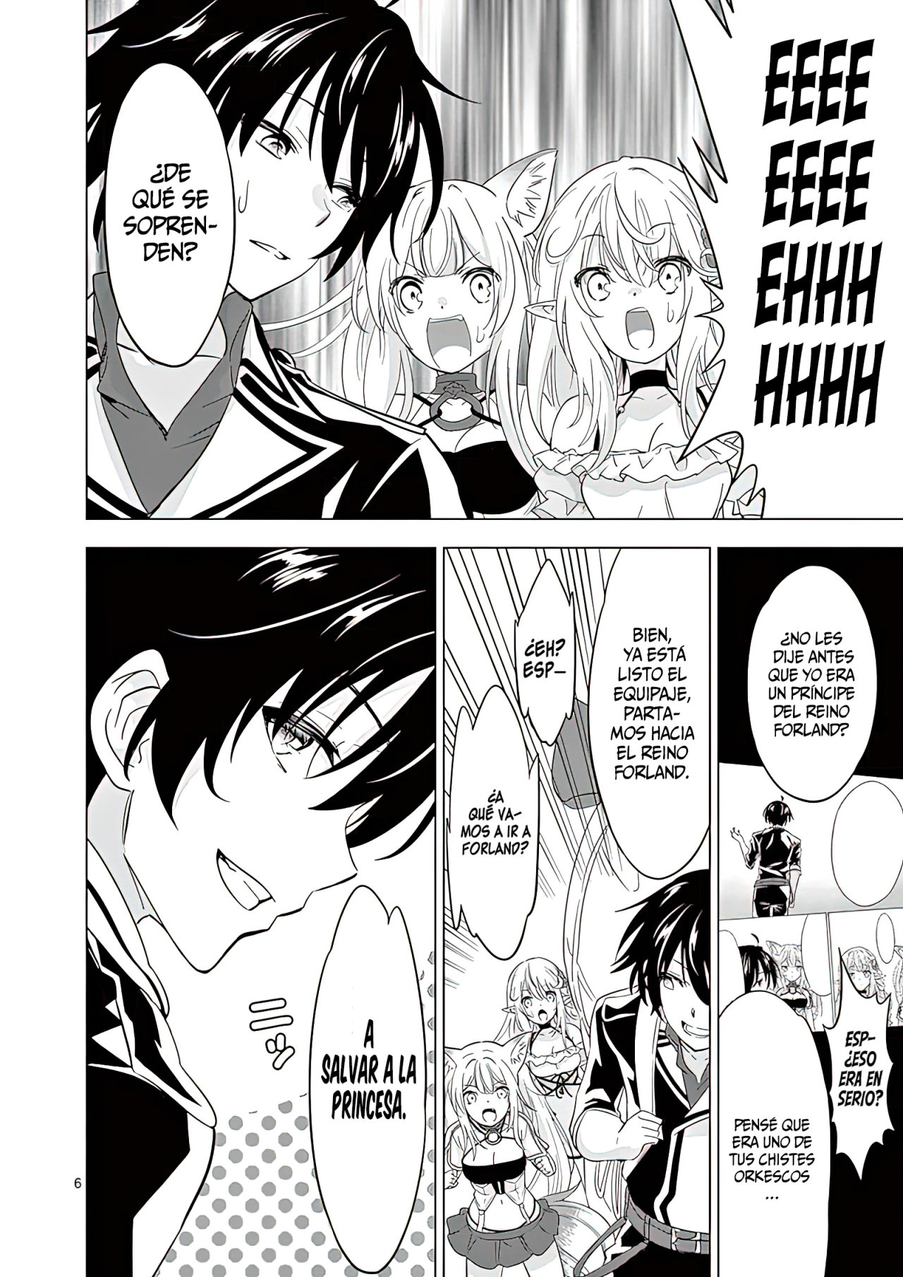 Read Shijou Saikyou Orc-san no Tanoshii Isekai Harem-zukuri ES Manga Online