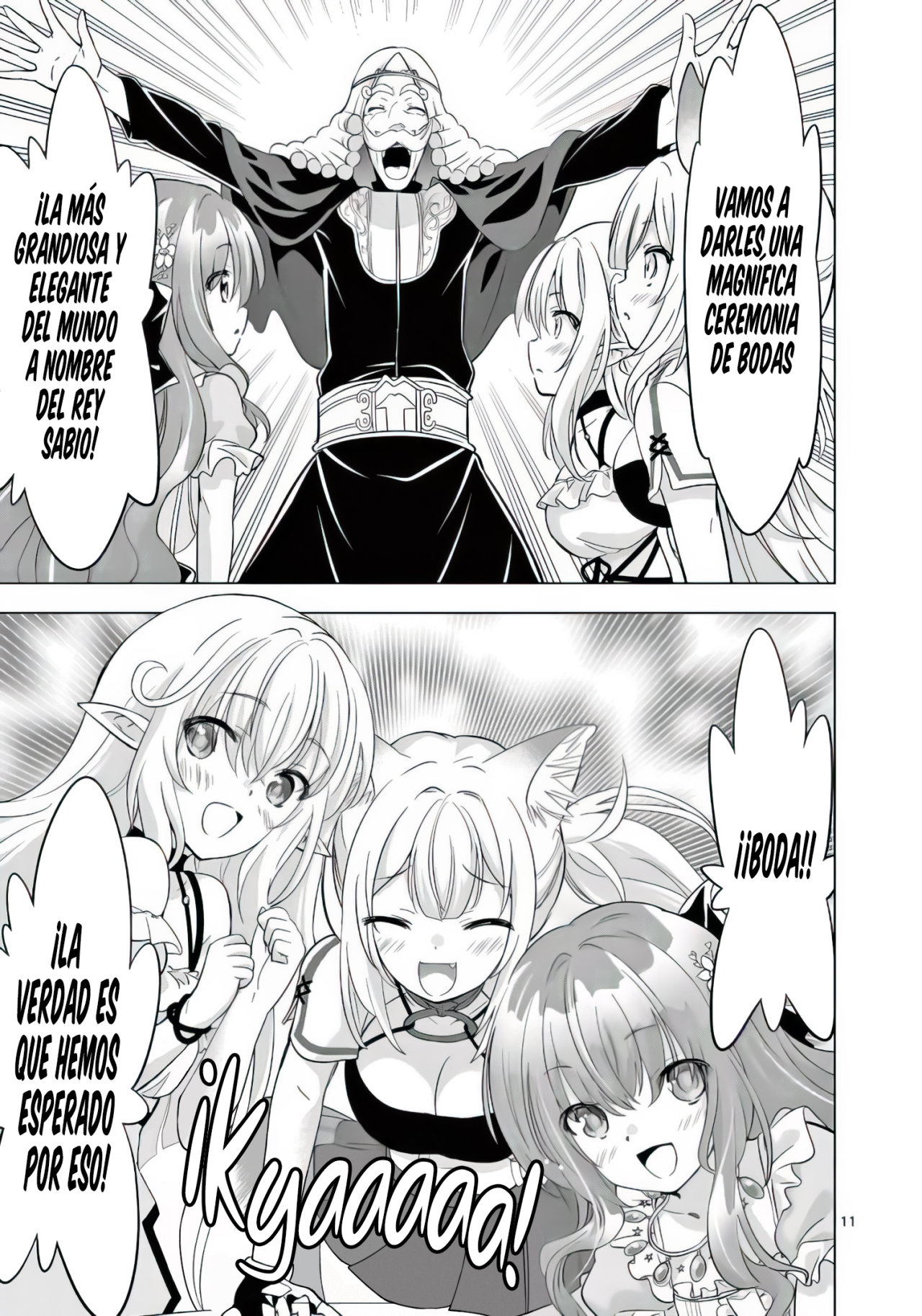 Read Shijou Saikyou Orc-san no Tanoshii Isekai Harem-zukuri ES Manga Online