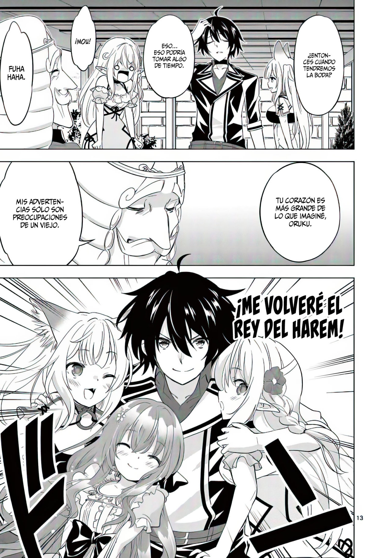 Read Shijou Saikyou Orc-san no Tanoshii Isekai Harem-zukuri ES Manga Online