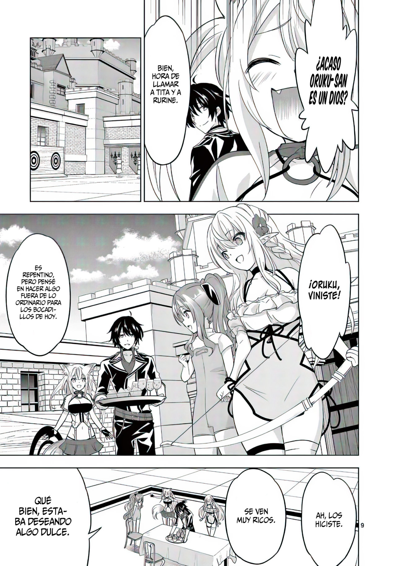Read Shijou Saikyou Orc-san no Tanoshii Isekai Harem-zukuri ES Manga Online