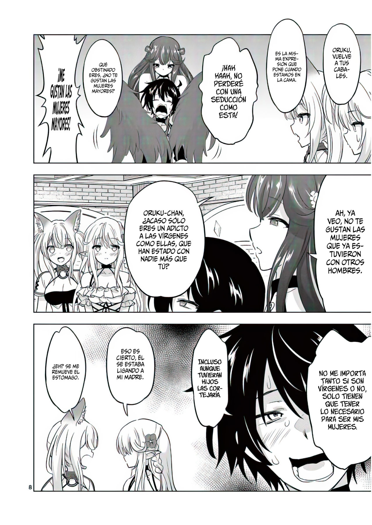 Read Shijou Saikyou Orc-san no Tanoshii Isekai Harem-zukuri ES Manga Online