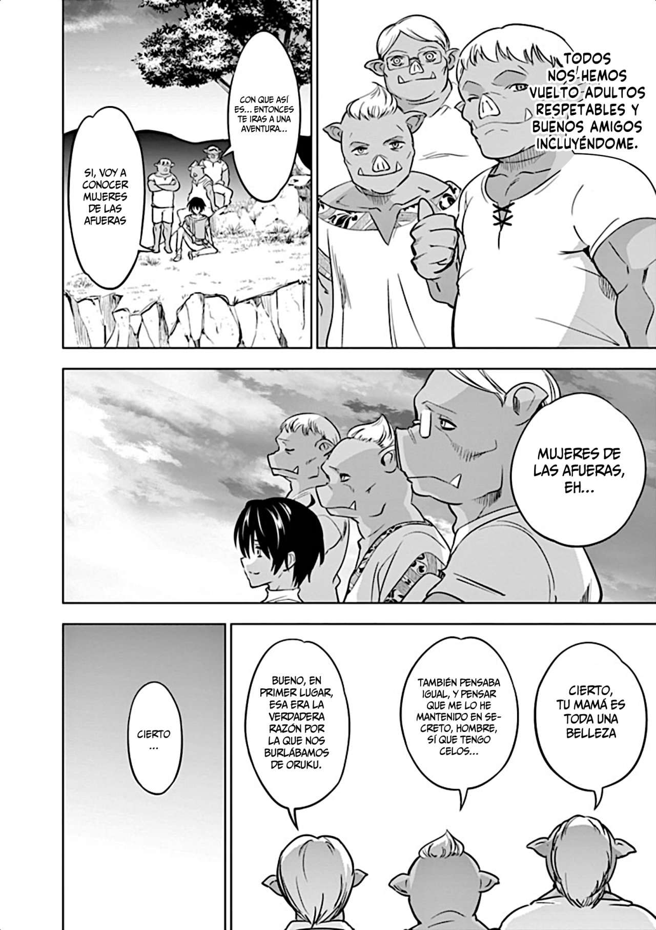 Read Shijou Saikyou Orc-san no Tanoshii Isekai Harem-zukuri ES Manga Online