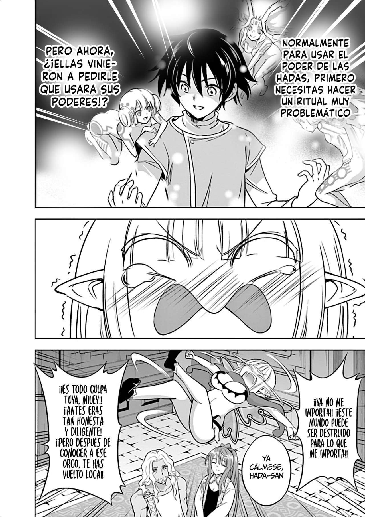 Read Shijou Saikyou Orc-san no Tanoshii Isekai Harem-zukuri ES Manga Online