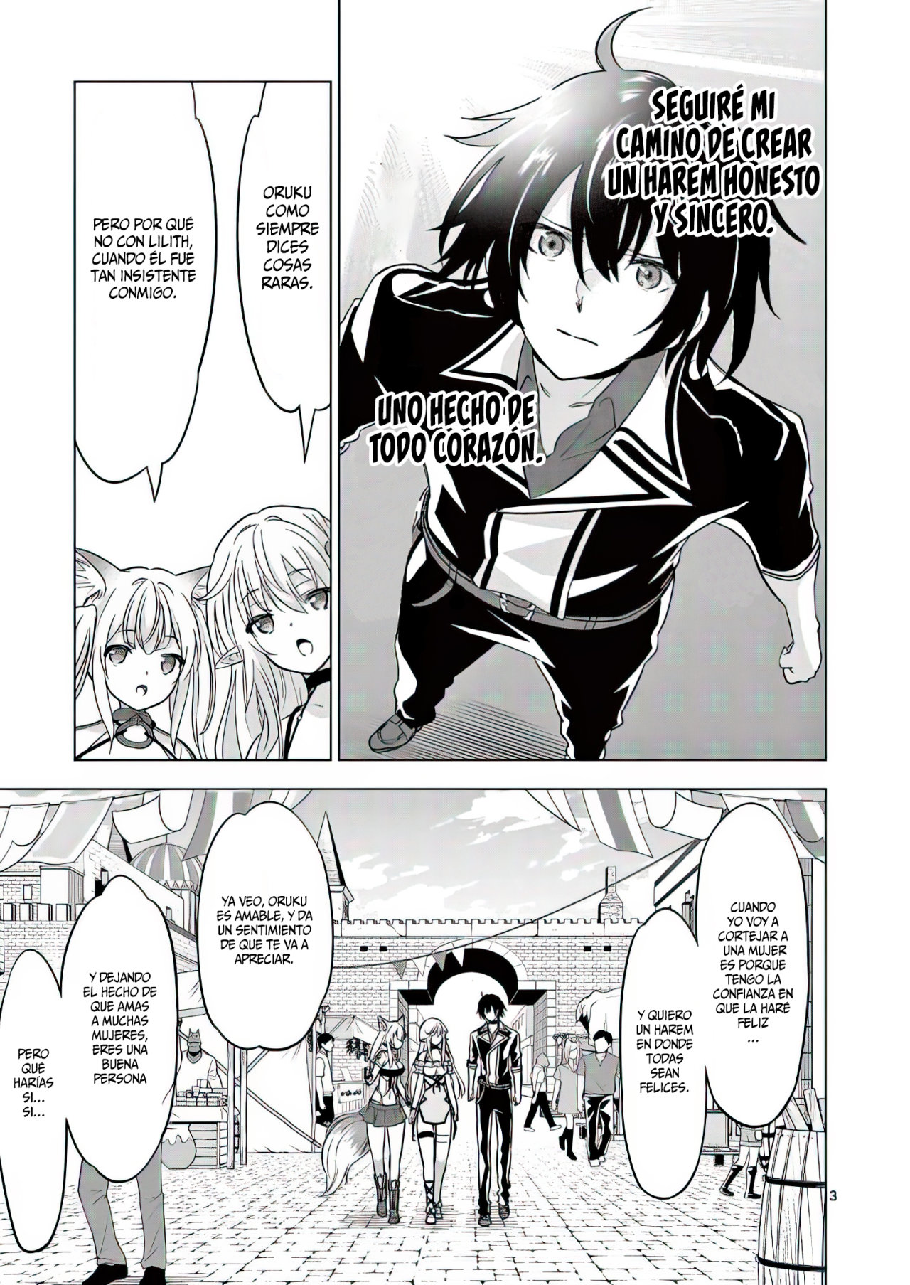 Read Shijou Saikyou Orc-san no Tanoshii Isekai Harem-zukuri ES Manga Online