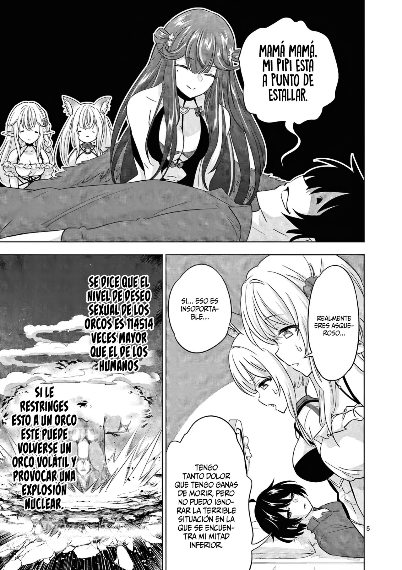 Read Shijou Saikyou Orc-san no Tanoshii Isekai Harem-zukuri ES Manga Online