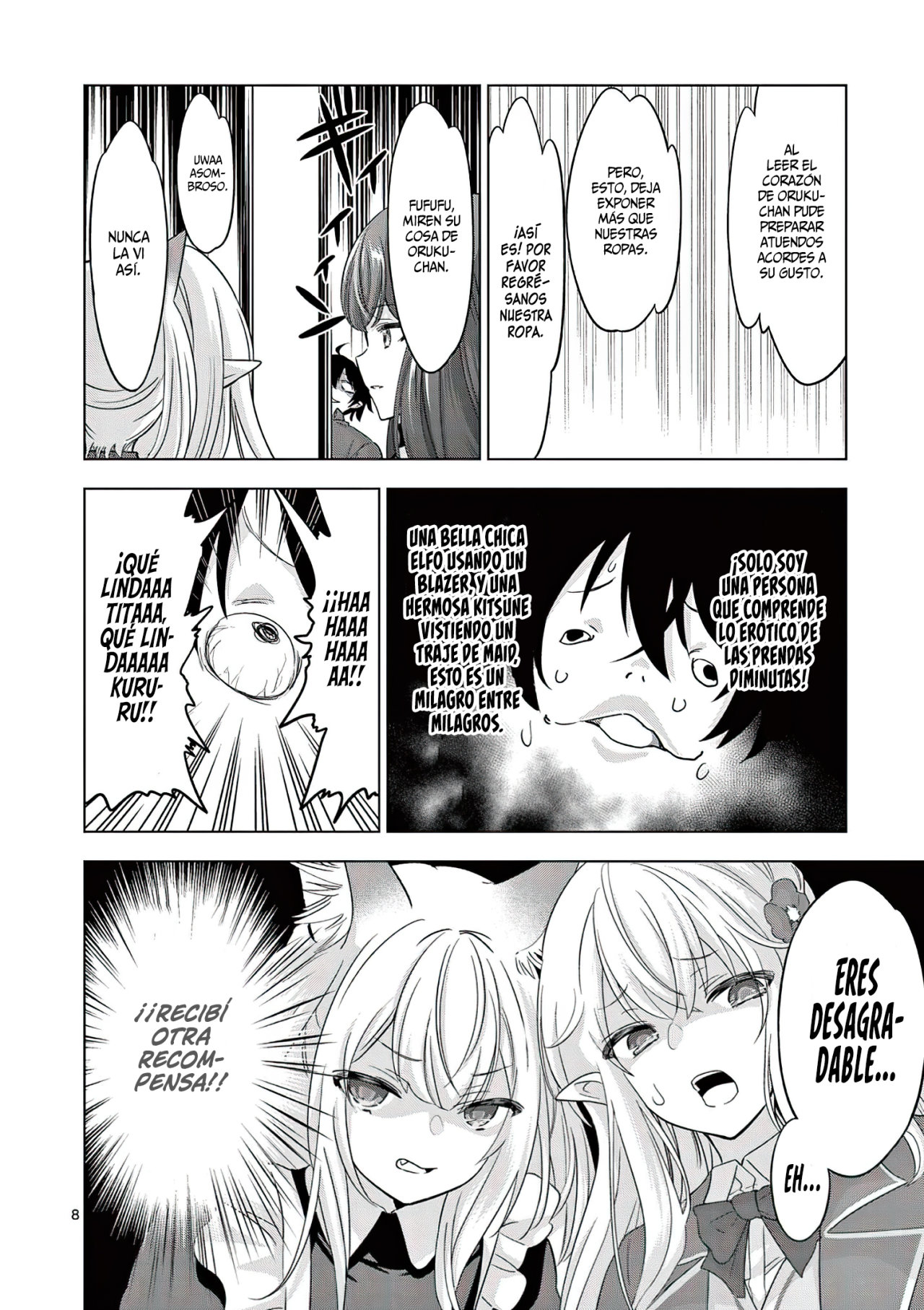Read Shijou Saikyou Orc-san no Tanoshii Isekai Harem-zukuri ES Manga Online