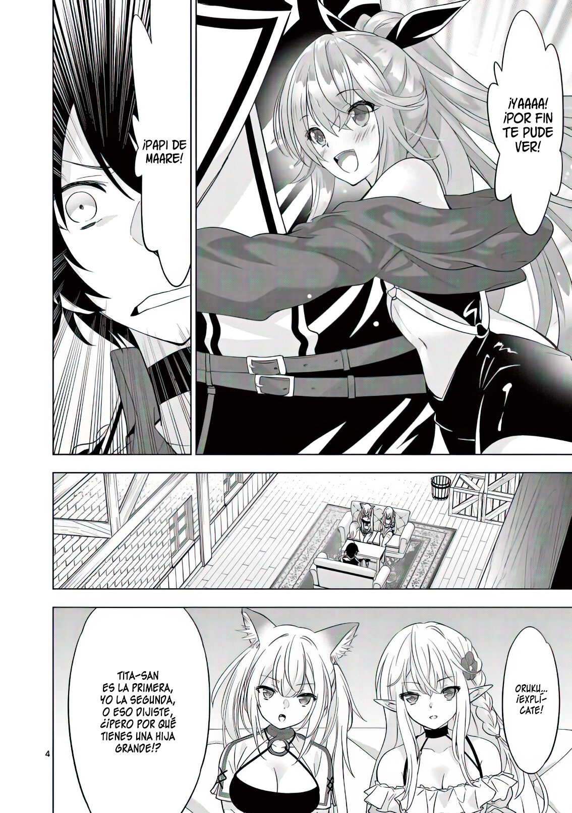 Read Shijou Saikyou Orc-san no Tanoshii Isekai Harem-zukuri ES Manga Online