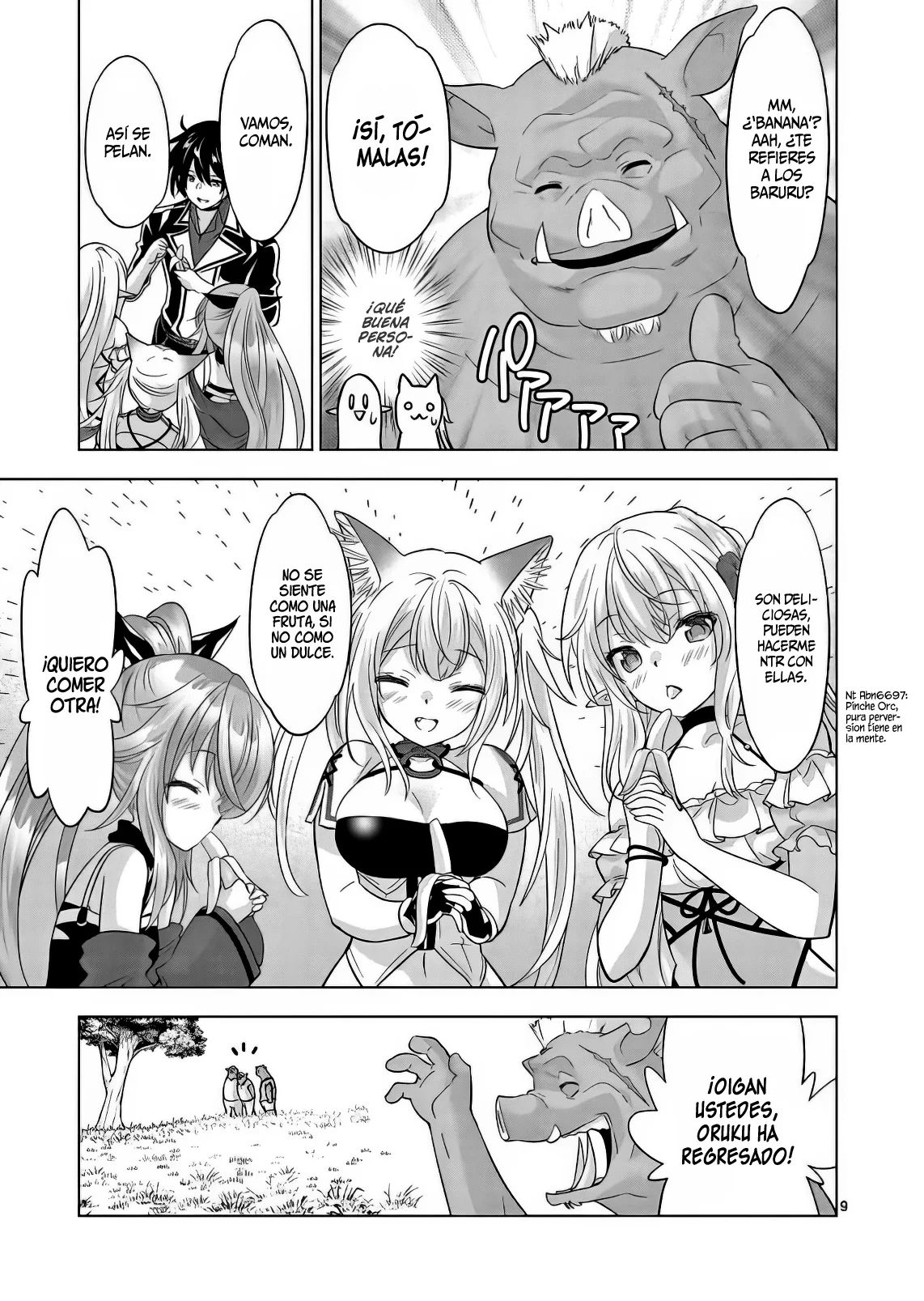 Read Shijou Saikyou Orc-san no Tanoshii Isekai Harem-zukuri ES Manga Online