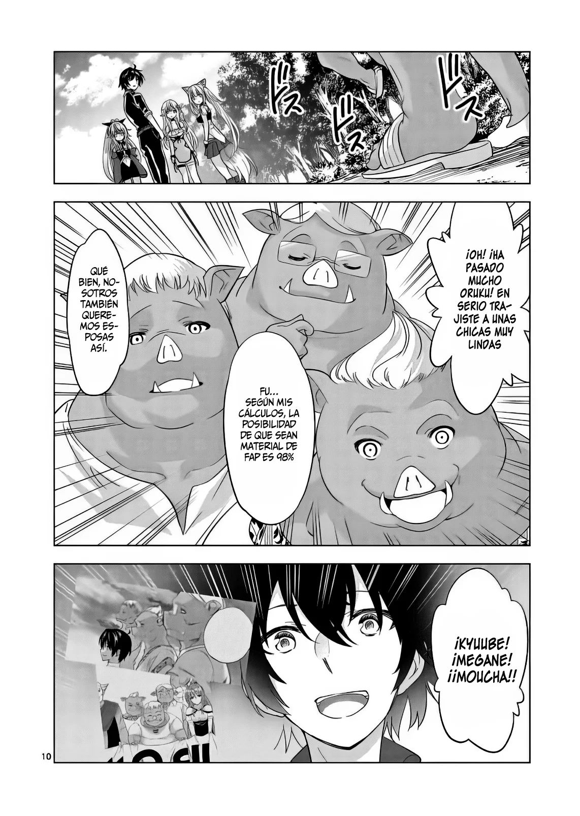 Read Shijou Saikyou Orc-san no Tanoshii Isekai Harem-zukuri ES Manga Online