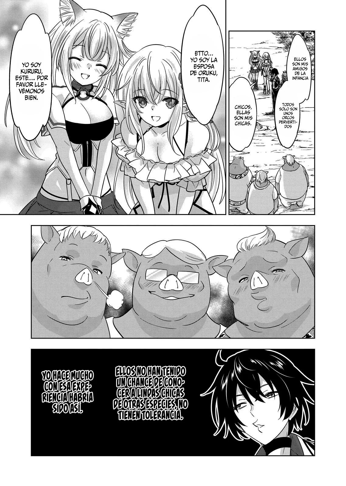 Read Shijou Saikyou Orc-san no Tanoshii Isekai Harem-zukuri ES Manga Online