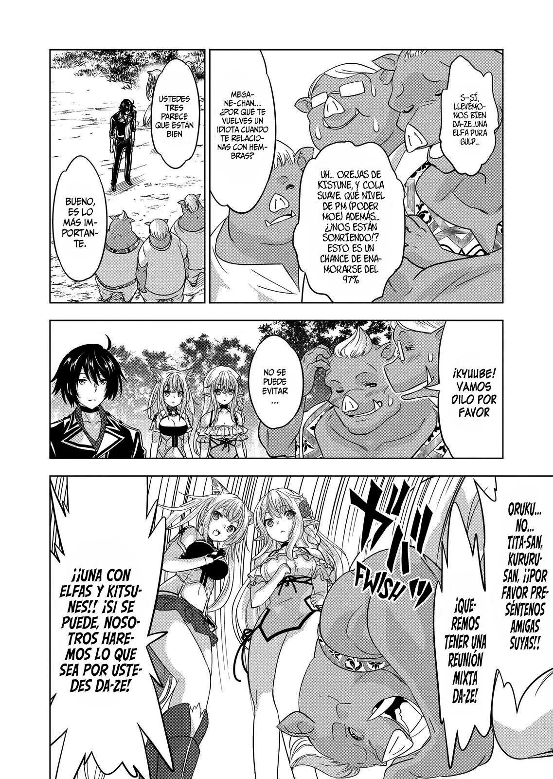 Read Shijou Saikyou Orc-san no Tanoshii Isekai Harem-zukuri ES Manga Online