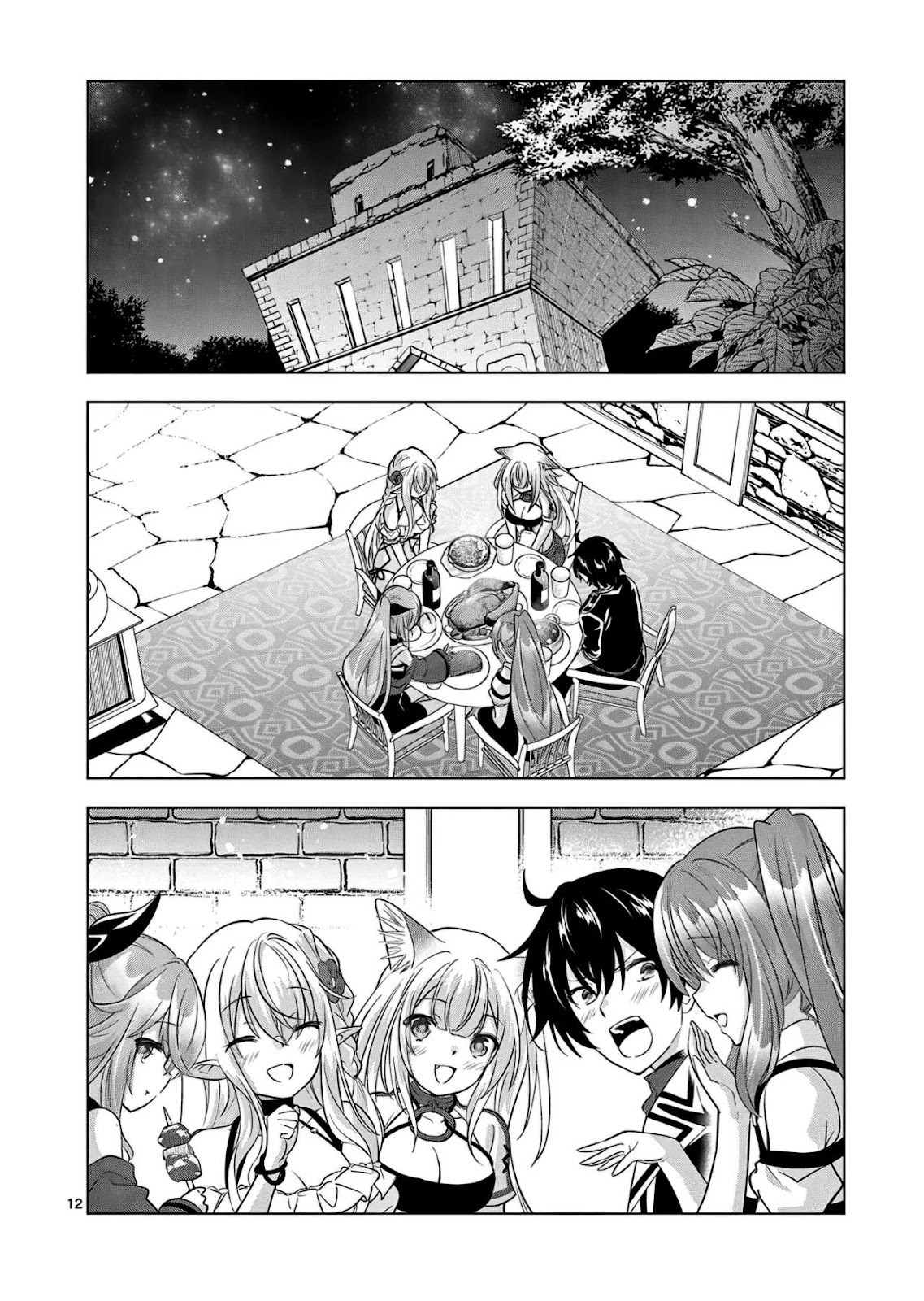 Read Shijou Saikyou Orc-san no Tanoshii Isekai Harem-zukuri ES Manga Online
